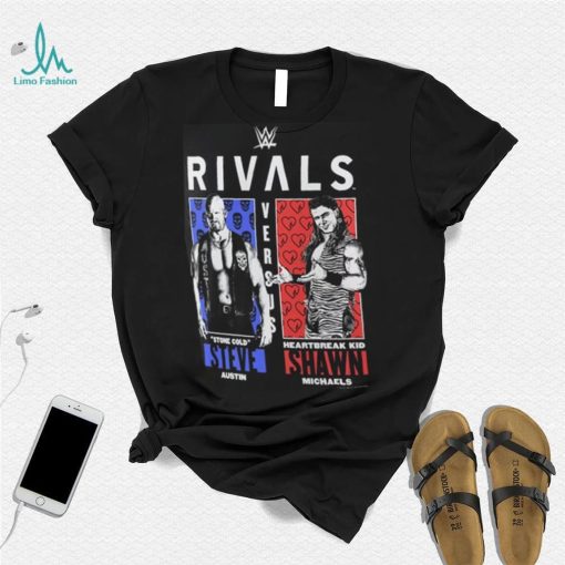 Steve Austin vs. Shawn Michaels WWE Rivals T Shirt