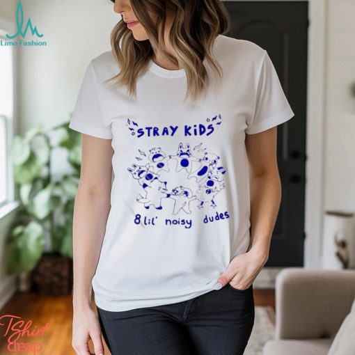 Stray kids 8 lil noisy dudes t shirt