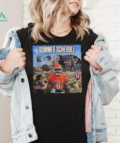 Summer Schedule Football Logo Shirt