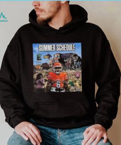 Summer Schedule Football Logo Shirt
