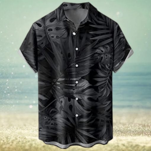 Summer Shirts for Men Summer New Printed Slim Fit Fashion Casual Short Sleeve Shirts