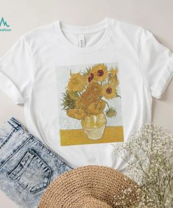 Sunflowers Third Van Gogh graphic shirt
