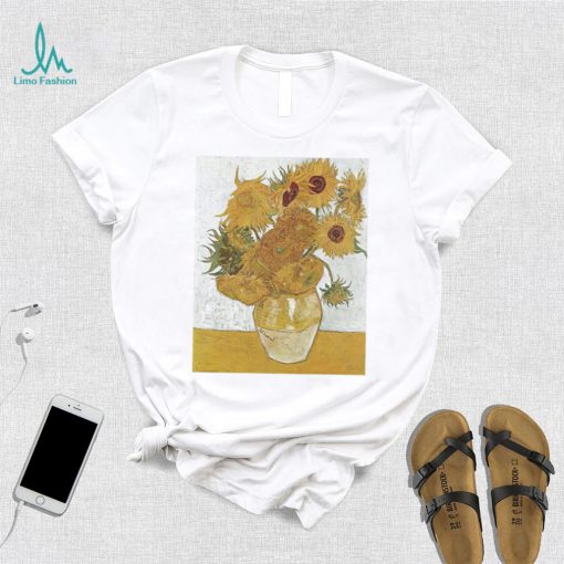Sunflowers Third Van Gogh graphic shirt