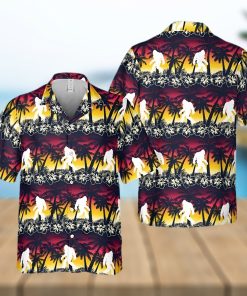 Sunset Tropical Bigfoot Hawaii Shirt Hawaiian Summer Party