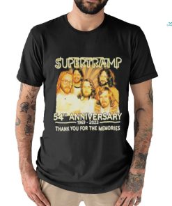 Supertramp 54th Anniversary 1969 – 2023 Thank You For The Memories Shirt