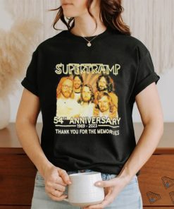 Supertramp 54th Anniversary 1969 – 2023 Thank You For The Memories Shirt