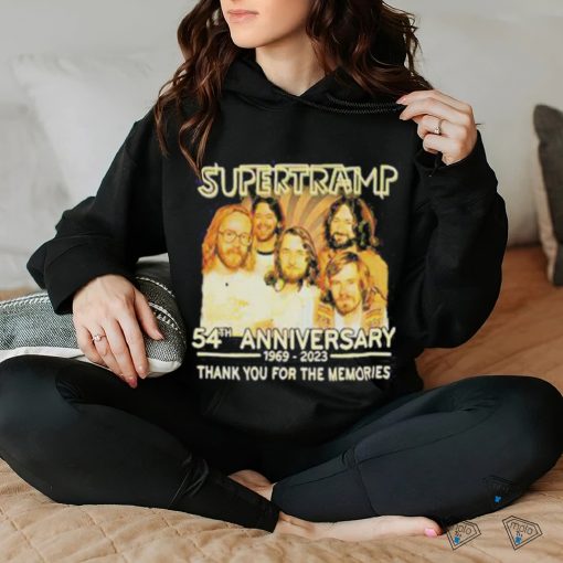 Supertramp 54th Anniversary 1969 – 2023 Thank You For The Memories Shirt