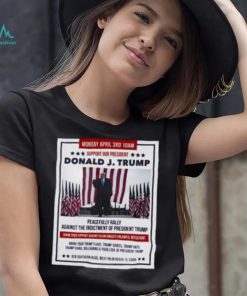 Support Donald J Trump Did Nothing Wrong April 3rd 2023 Shirt