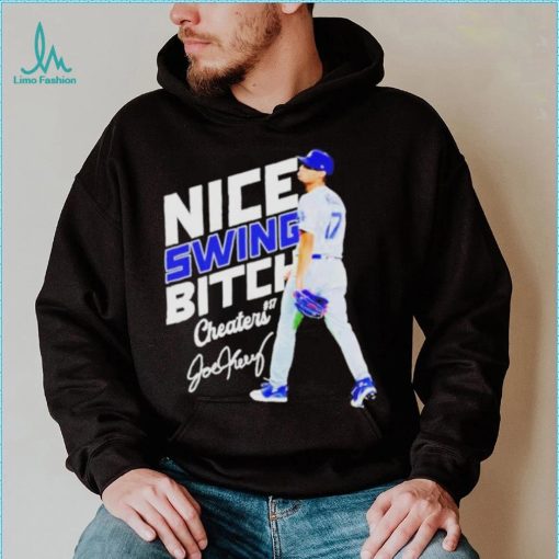 Swing Bitch Cheaters Joe Kelly Los Angeles Dodgers Shirt