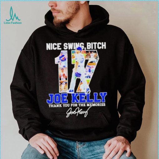 Swing Bitch Number 17 Joe Kelly La Dodgers Thank You For The Memories Shirt