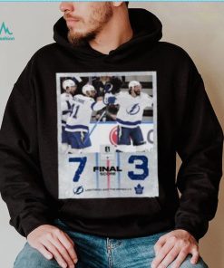 Tampa Bay Lightning 7 Vs 3 Toronto Maple Leafs Final Score 2023 Shirt