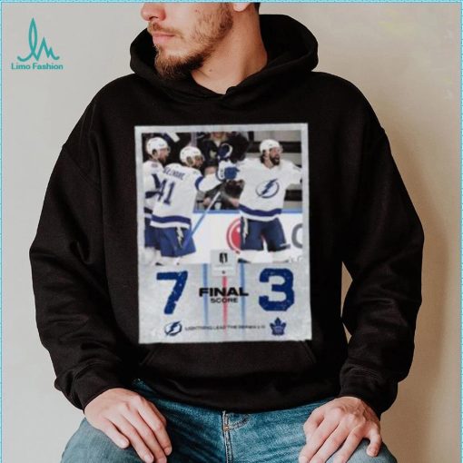 Tampa Bay Lightning 7 Vs 3 Toronto Maple Leafs Final Score 2023 Shirt