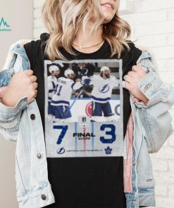 Tampa Bay Lightning 7 Vs 3 Toronto Maple Leafs Final Score 2023 Shirt