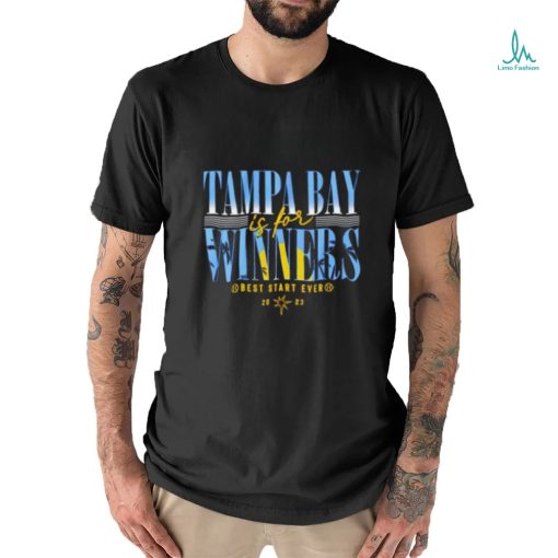 Tampa Bay Rays is for winners best start ever 2023 shirt