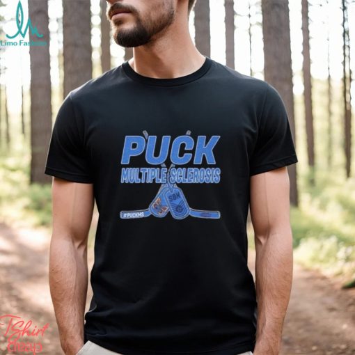 Tampa Bay lightning 2023 puck multiple sclerosis t shirt