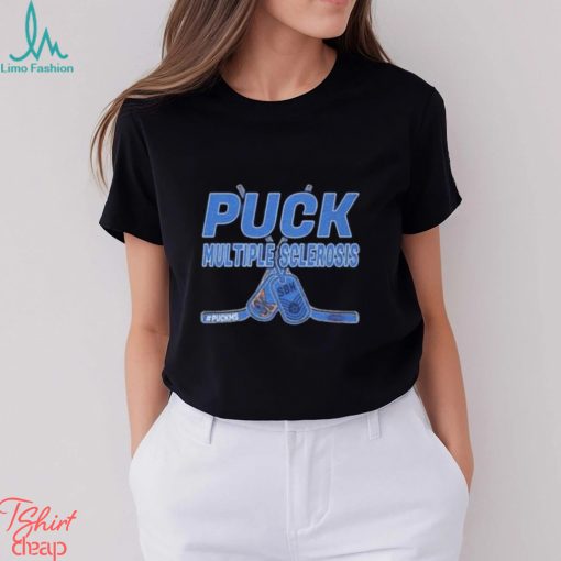 Tampa Bay lightning 2023 puck multiple sclerosis t shirt