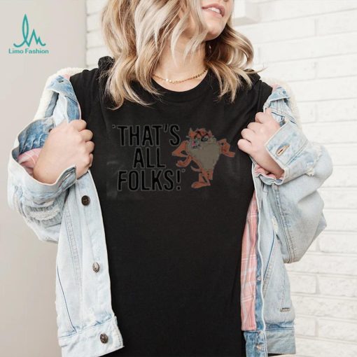 Taz That’s All Folks Shirt