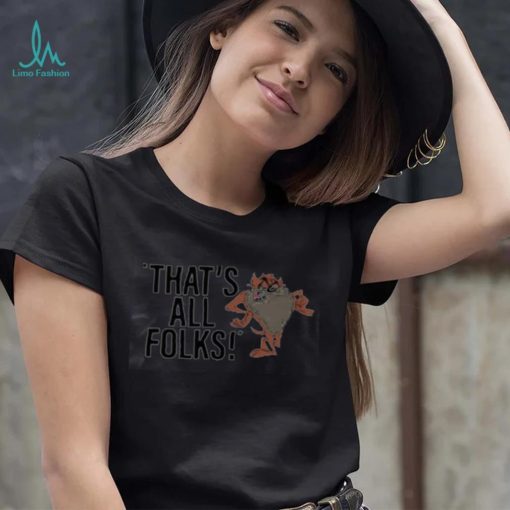 Taz That’s All Folks Shirt