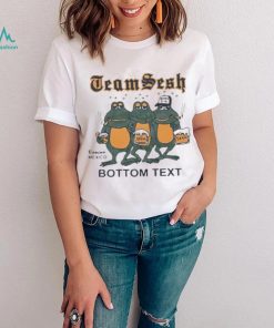 Team SESH Frogs Bottom Text Shirt