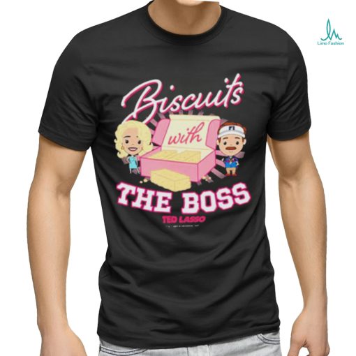 Ted Lasso & Rebecca Biscuits With The Boss Chibi Shirt