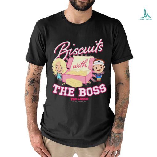 Ted Lasso & Rebecca Biscuits With The Boss Chibi Shirt