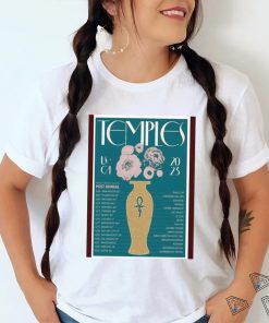 Temples Usa & Canada Exotico Tour 2023 Poster shirt