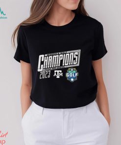 Texas a&m aggies 2023 sec women’s golf champions t shirt