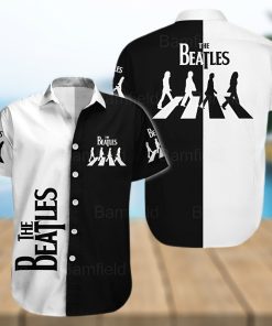 The Beatles Button Up Shirts Rock And Roll Hawaiian Shirt