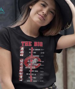 The Big Red Machine Members Signature T Shirt, hoodie, sweater, long sleeve and tank top The Big Red Machine Members Signature T Shirt