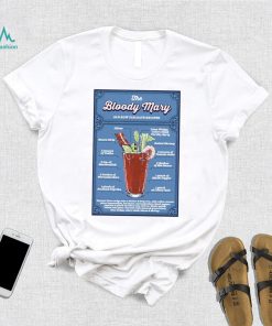 The Bloody Mary tailgate recipes shirt