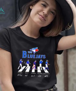 Toronto Blue Jays Team Abbey Road 2023 Signatures Shirt - Limotees