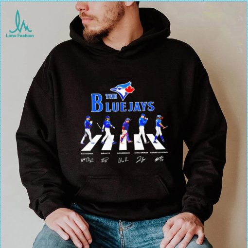 The Blue Jays Abbey Road signatures shirt