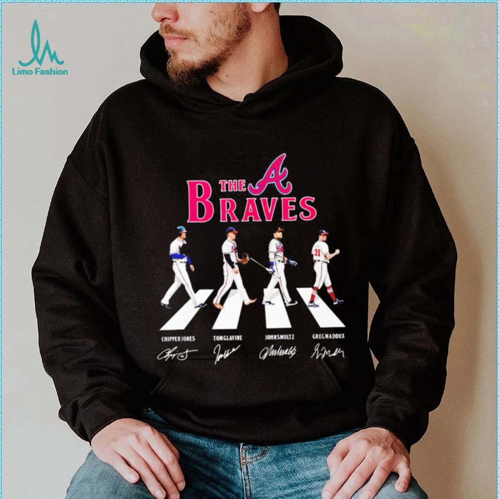 Official The Braves abbey road signature shirt, hoodie, tank top