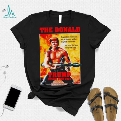 The Donald Trump Rambo Second Term 2024 shirt