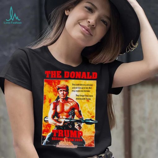 The Donald Trump Rambo Second Term 2024 shirt