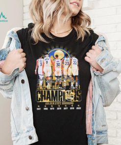 The Gold Blood Warriors 2021 22 Nba Champions Golden State Warriors Shirt