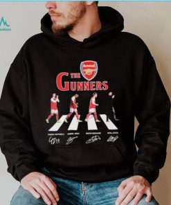 The Gunners Arsenal Abbey road signatures 2023 shirt