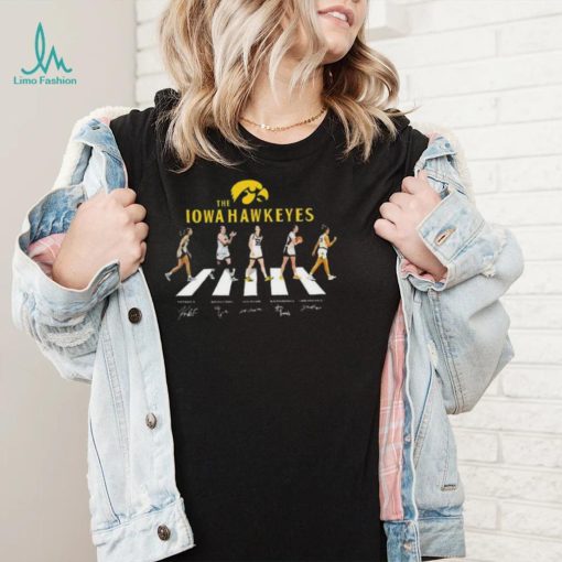 The Iowa hawkeyes Abbey Road signatures 2023 shirt