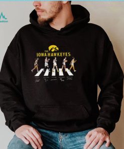 The Iowa hawkeyes Abbey Road signatures 2023 shirt