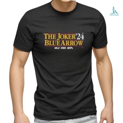 The Joker Blue Arrow ’24 Denver Basketball Shirt