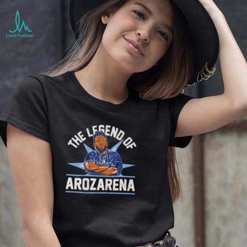 The Legend Of Randy Arozarena Cartoon Shirt