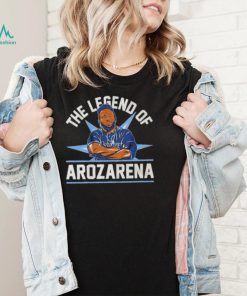 The Legend Of Randy Arozarena Cartoon Shirt