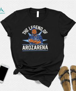 The Legend Of Randy Arozarena Cartoon Shirt