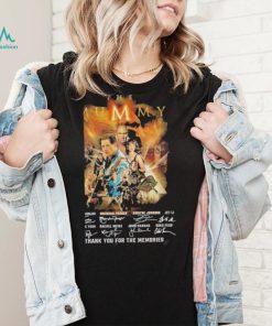 The Mummy Signature Thank You For The Memories T Shirt