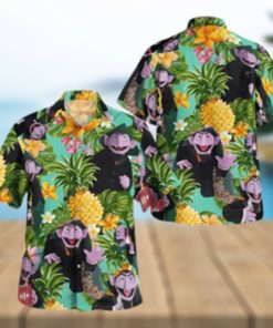 The Muppet Count Von Count Summer Pineapple Tropical Hawaiian Shirt