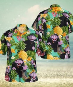 The Muppet Count Von Count Summer Pineapple Tropical Hawaiian Shirt