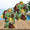 Tropical Dinosaur Hawaiian Shirts for Men Women Dinosaur