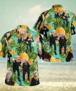 The Muppet Statler And Waldorf Pineapple Tropical Summer Hawaiian Shirt