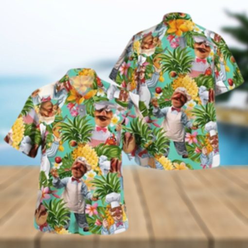 The Muppet The Swedish Chef Pineapple Summer Hawaiian Shirt