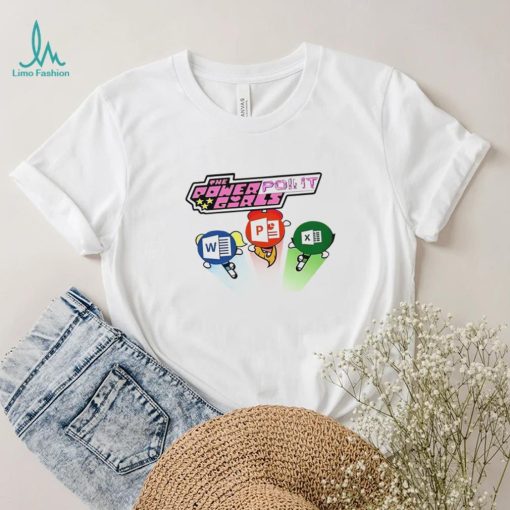 The Power Point Girl cartoon shirt